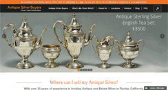 Desktop Screenshot of antiquesilver.org