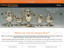 Tablet Screenshot of antiquesilver.org